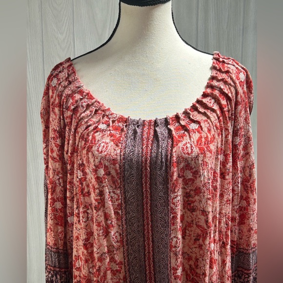 Lucky Brand peasant top size medium - Picture 2 of 12